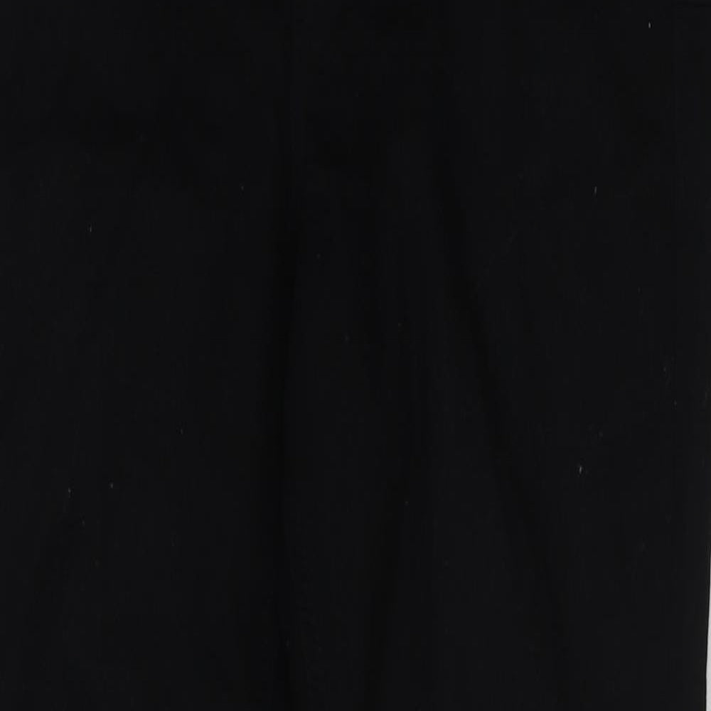 New Look Womens Black Cotton Skinny Jeans Size 12 L28 in Regular