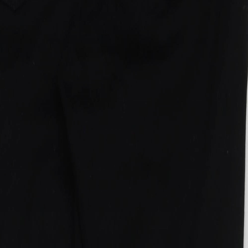 New Look Womens Black Cotton Skinny Jeans Size 12 L28 in Regular