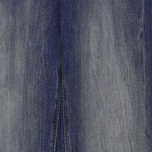 Denim & Co. Womens Blue Cotton Skinny Jeans Size 6 L31 in Regular Button