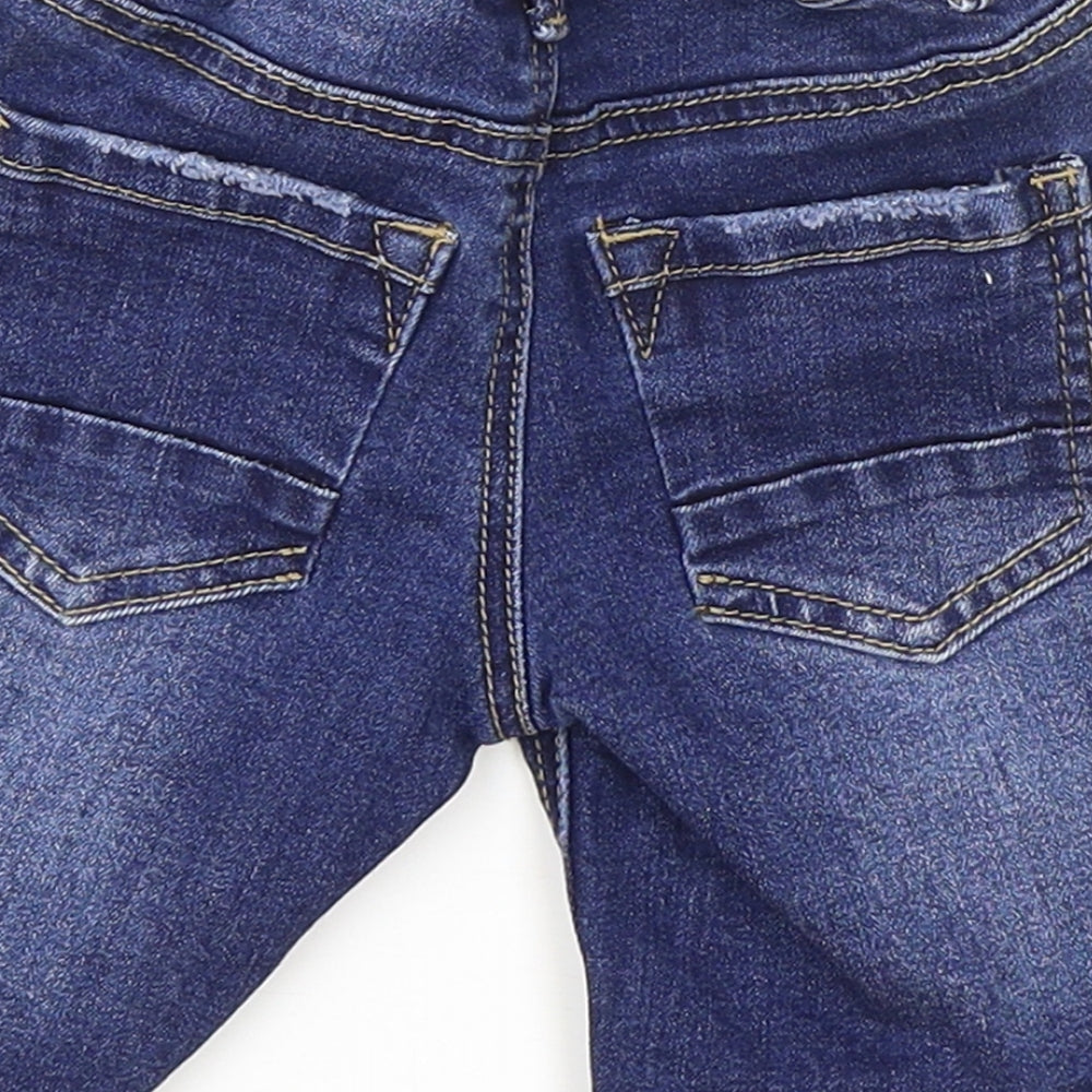 Toy Story Boys Blue Cotton Bermuda Shorts Size 2-3 Years Regular Snap - Toy Story