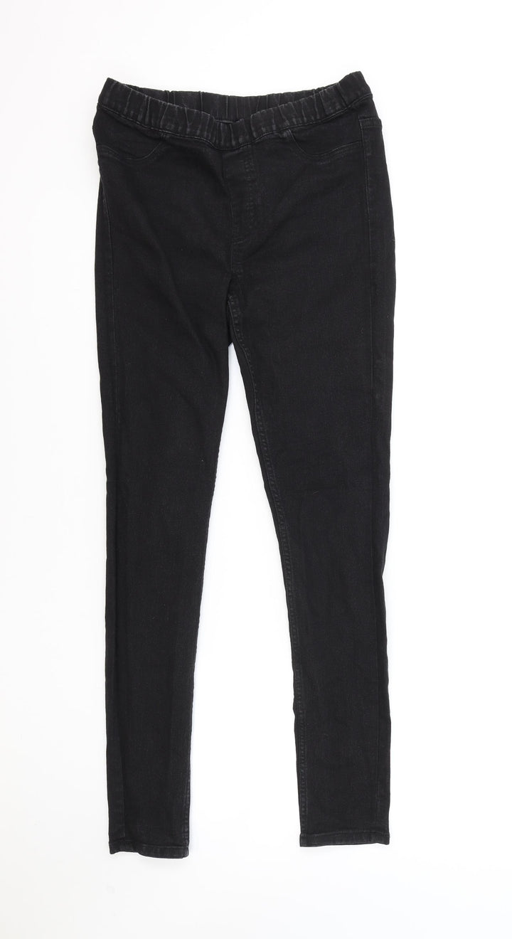 Esmera Womens Black Cotton Jegging Jeans Size 30 in L29 in Regular