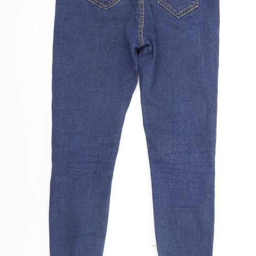 E Cool Jeans Womens Blue Cotton Skinny Jeans Size 29 in L26 in Regular Zip
