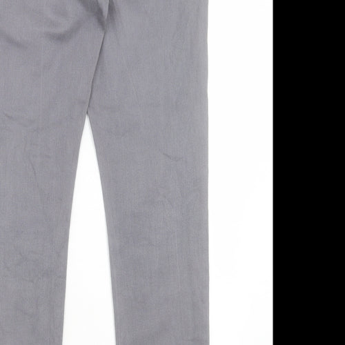 NEXT Mens Grey Cotton Skinny Jeans Size 36 in L31 in Regular Button