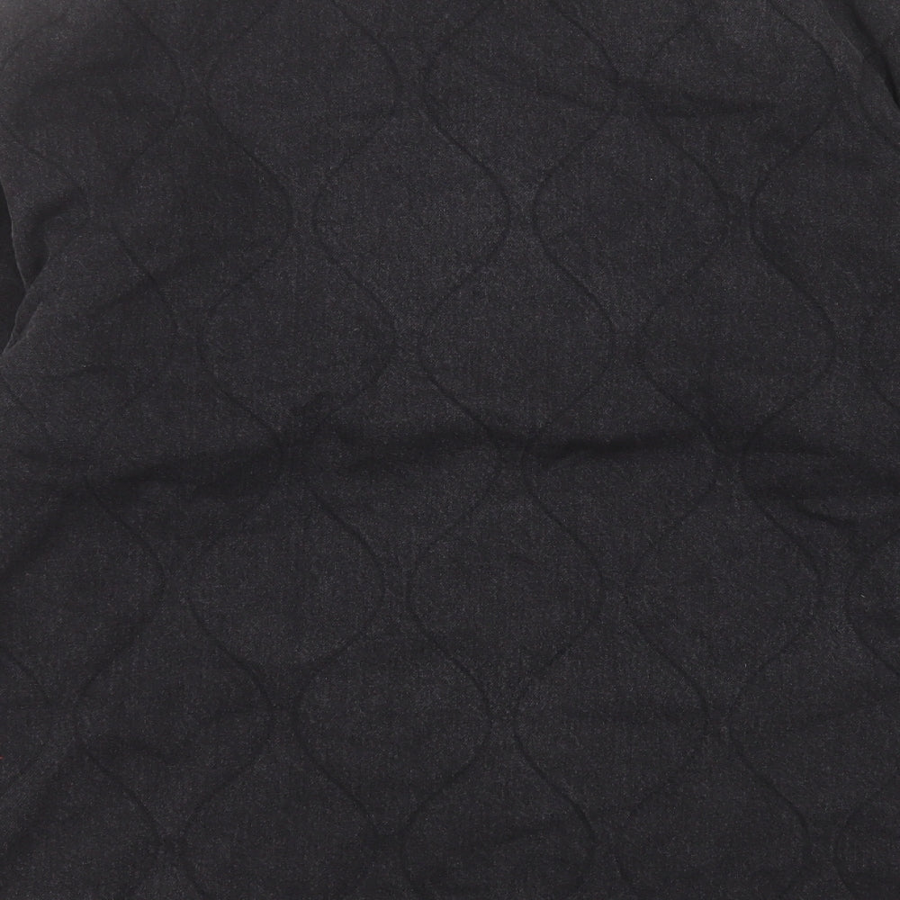 Denim & Co. Mens Black Jacket Size S Button