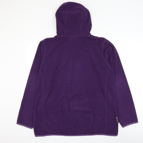 Mountain Warehouse Womens Purple Polyester Pullover Hoodie Size 20 Pullover