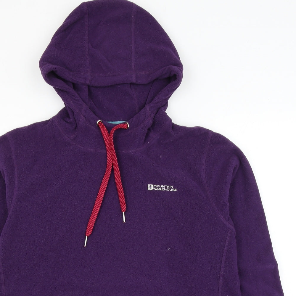 Mountain Warehouse Womens Purple Polyester Pullover Hoodie Size 20 Pullover