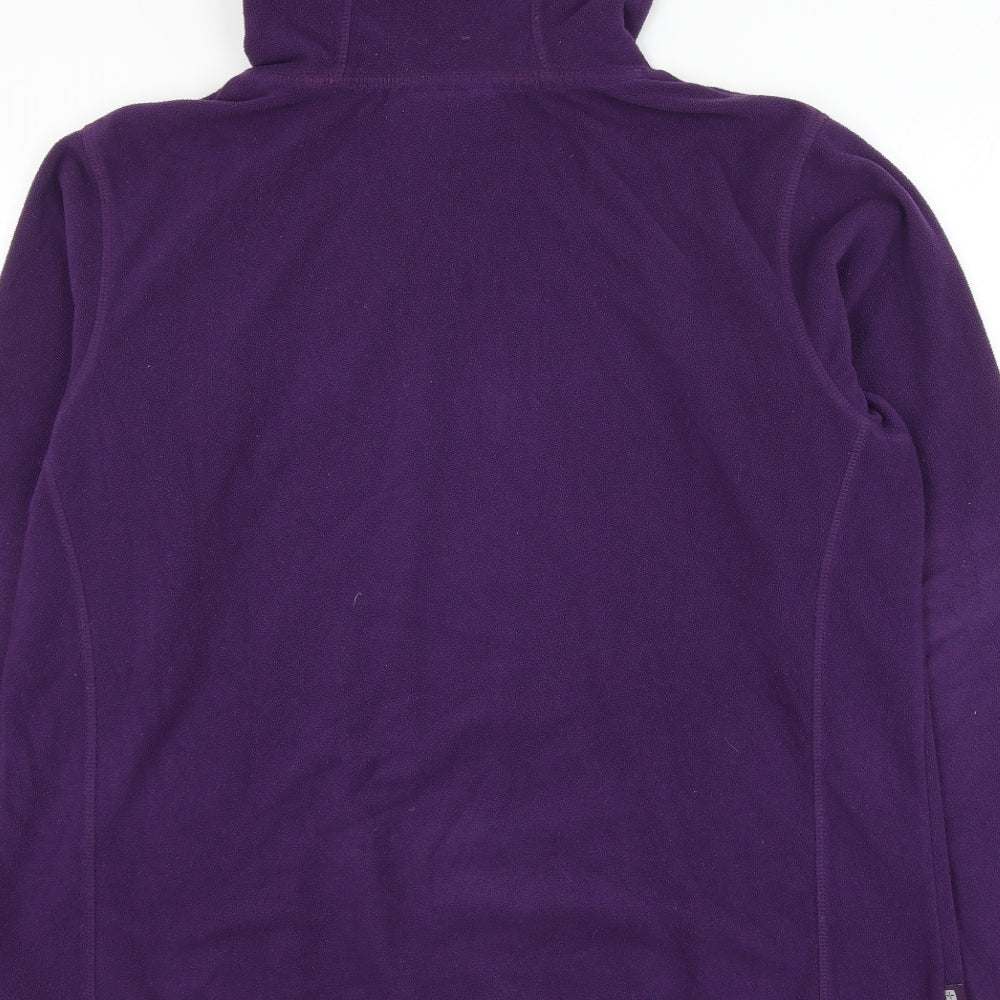 Mountain Warehouse Womens Purple Polyester Pullover Hoodie Size 20 Pullover