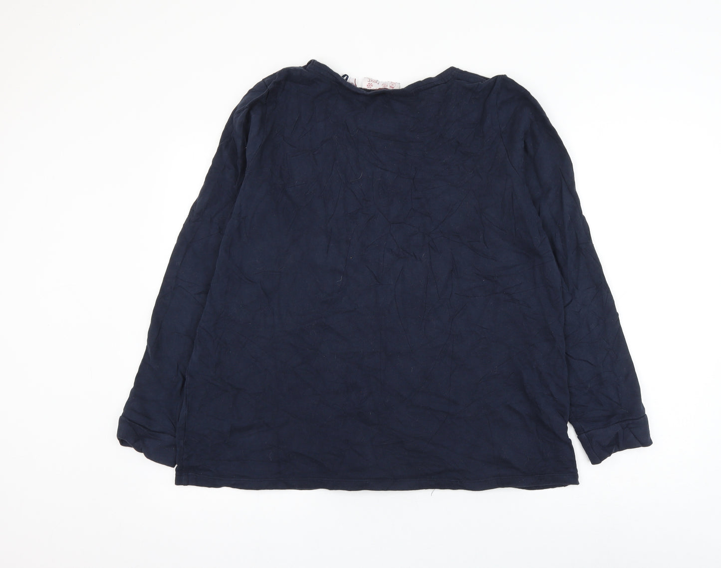 NEXT Womens Blue Cotton Pullover Sweatshirt Size 18 Pullover - Christmas