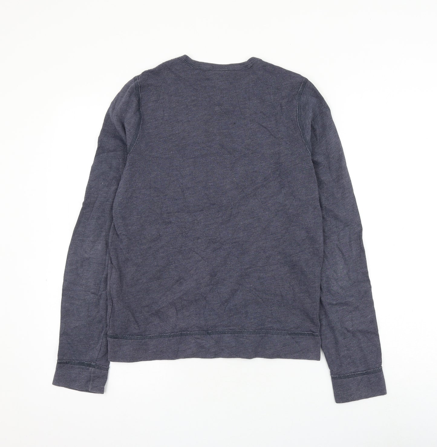 Abercrombie & Fitch Boys Blue Cotton Pullover Sweatshirt Size XL Pullover