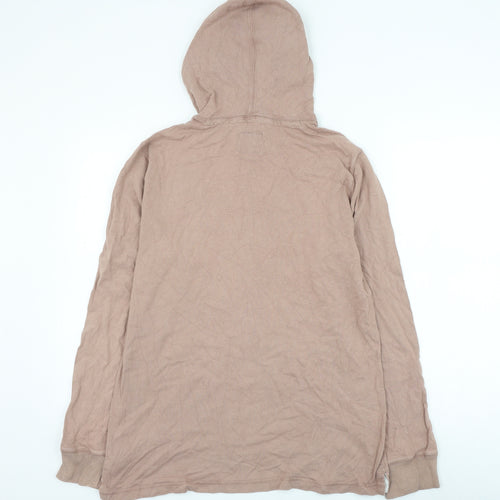 abercr Womens Pink Cotton Pullover Hoodie Size M Pullover