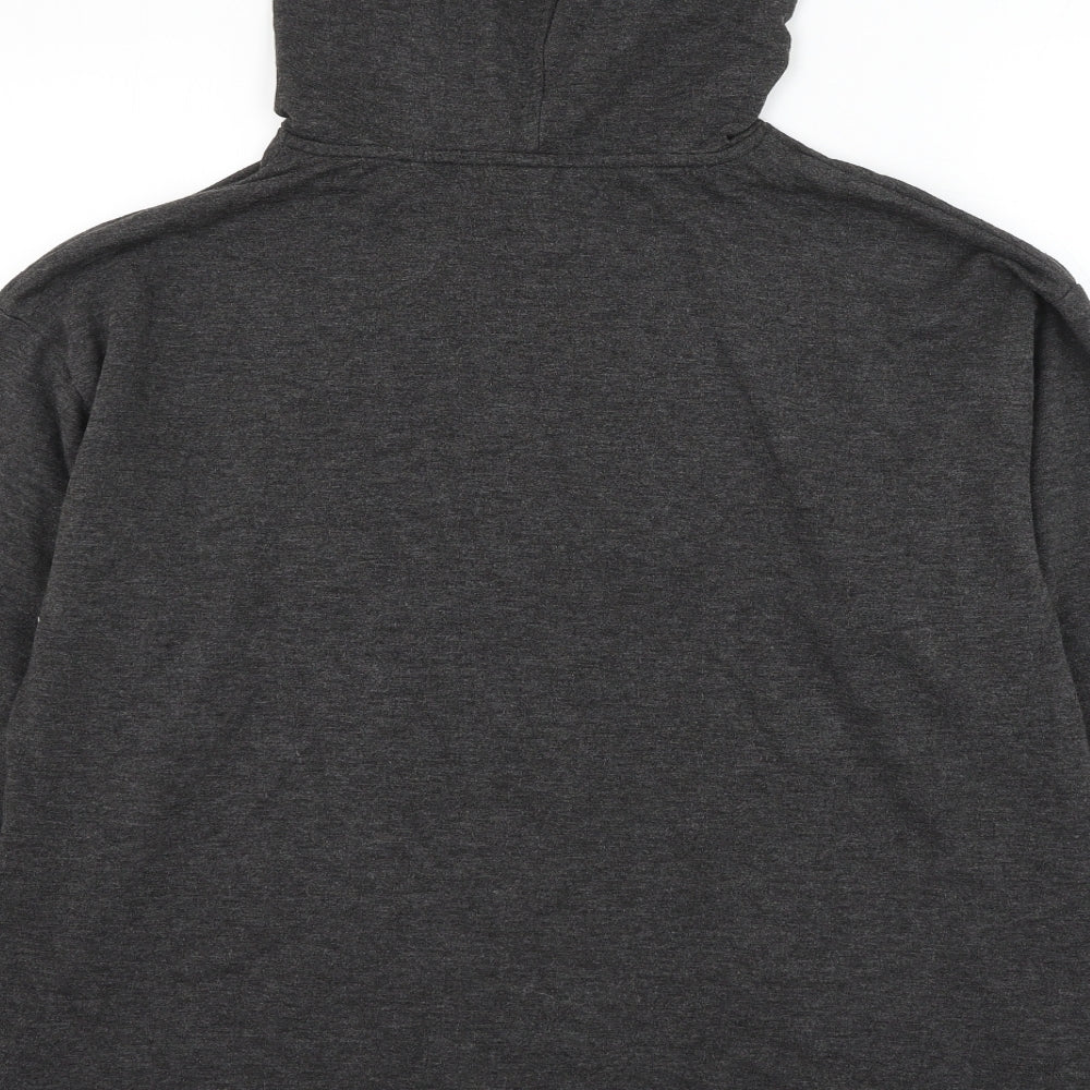 TU Womens Grey Polyester Pullover Hoodie Size 18 Pullover