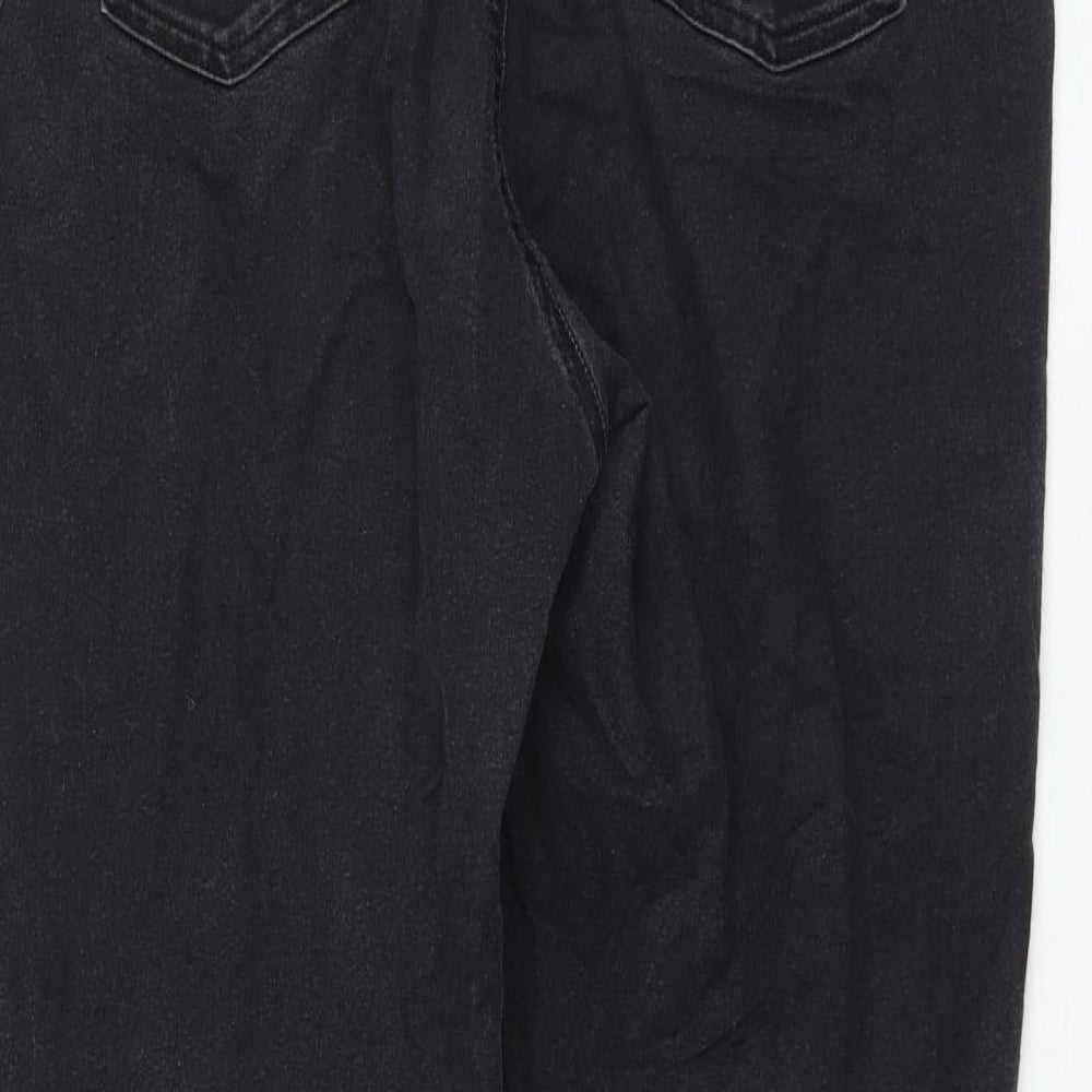Marks and Spencer Womens Black Cotton Jegging Jeans Size 18 L28 in Regular