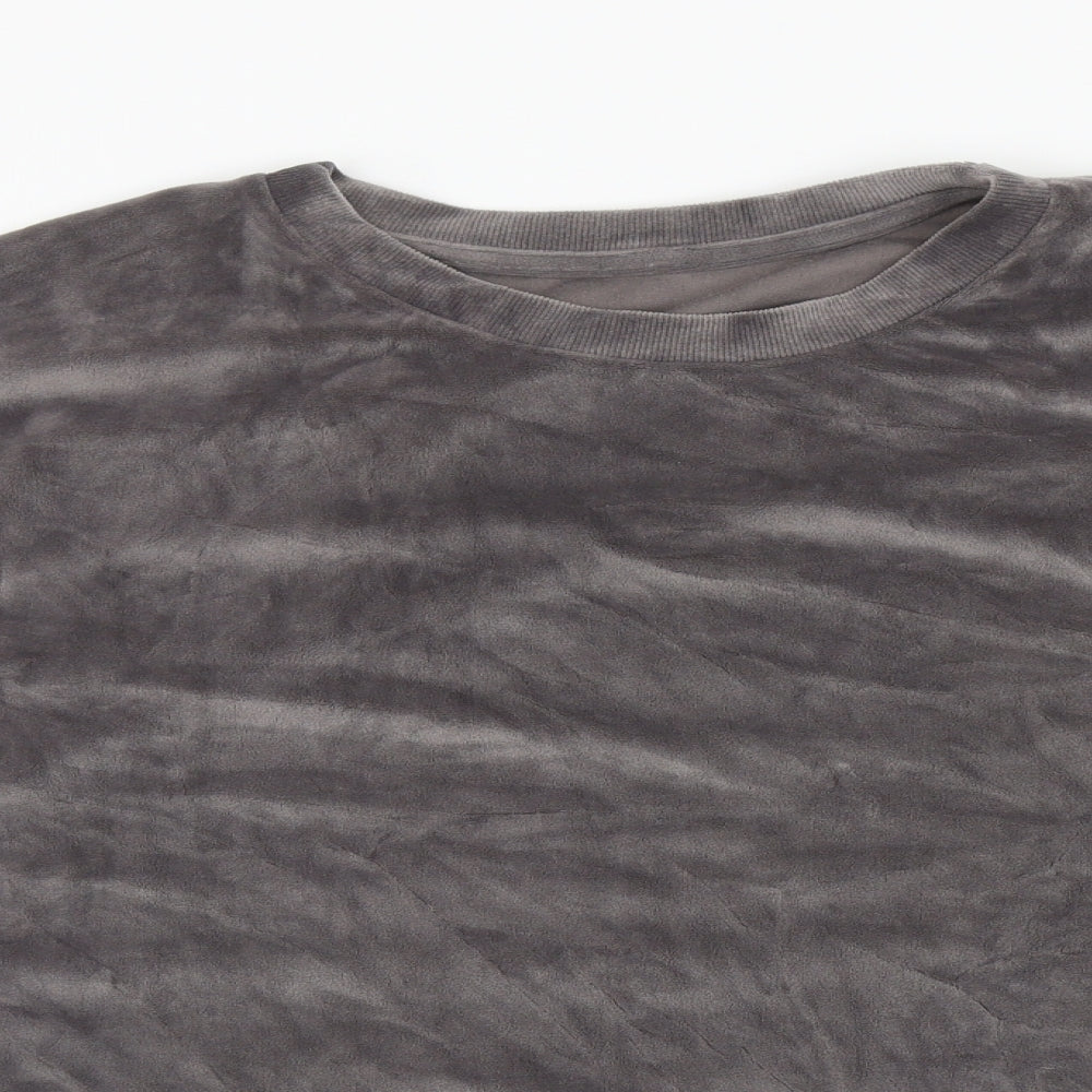 George Womens Grey Polyester Pullover Sweatshirt Size 22 Pullover