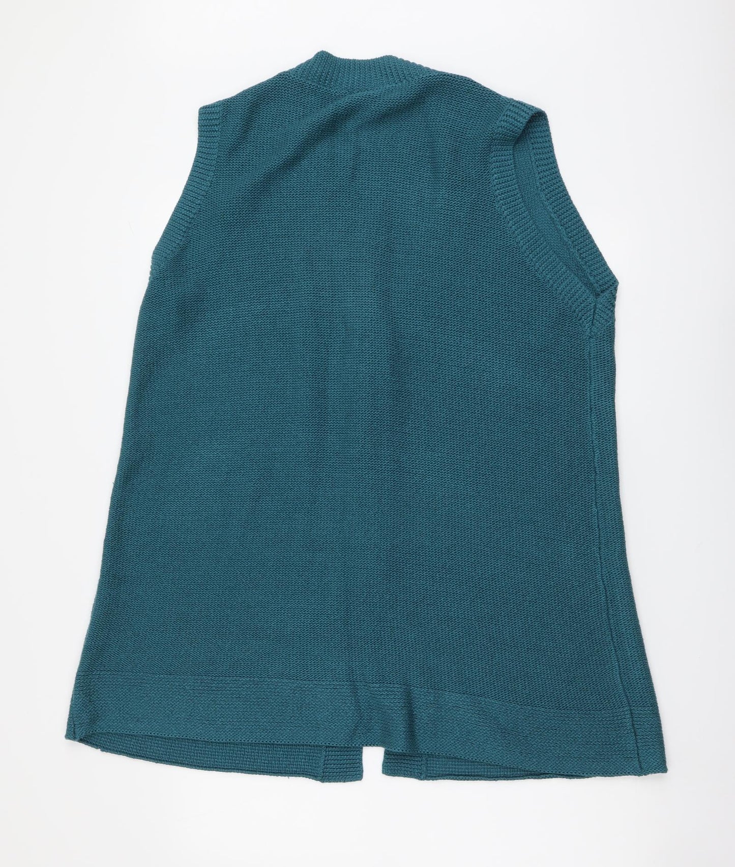 Wardrobe Womens Blue V-Neck Acrylic Cardigan Jumper Size 20