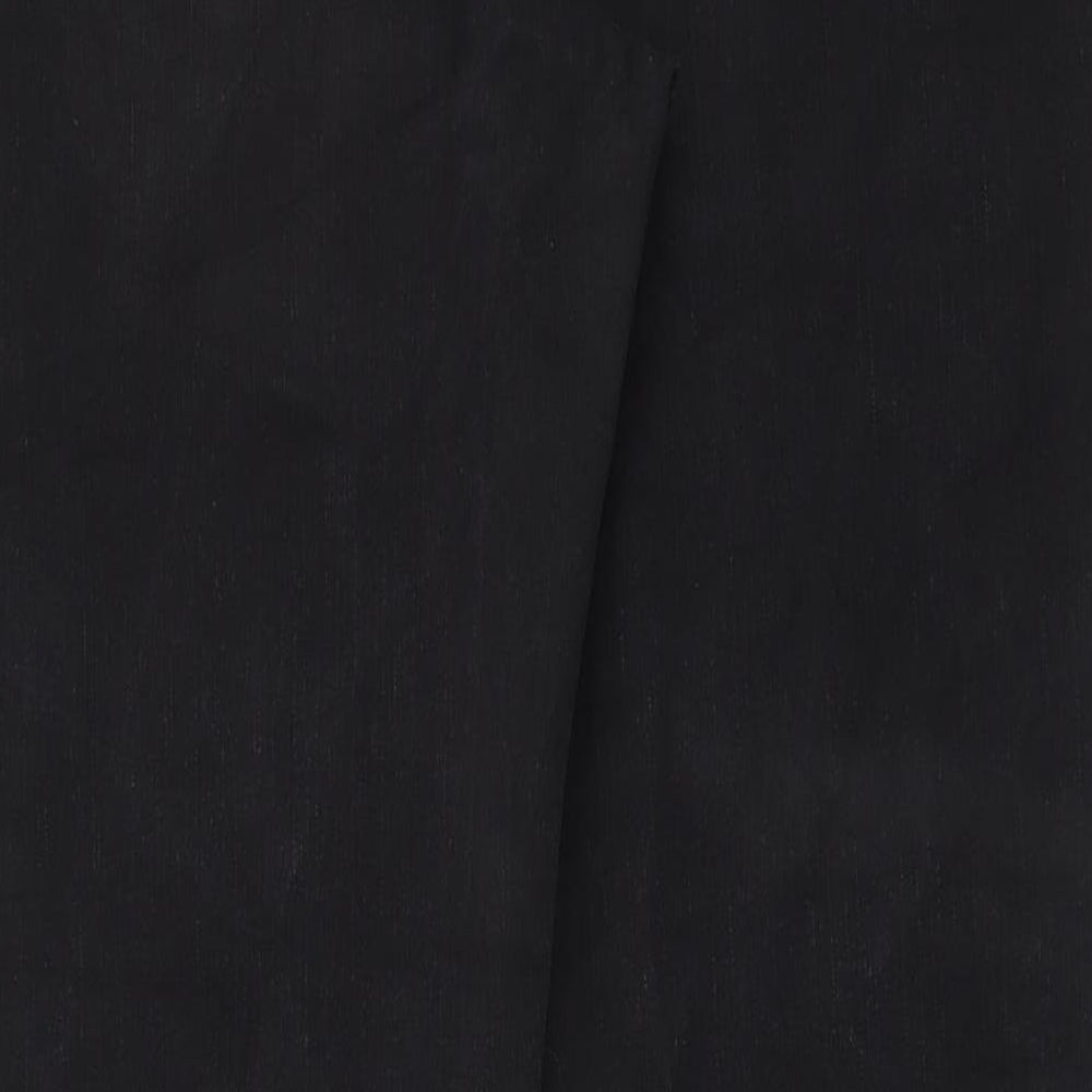 George Womens Black Cotton Skinny Jeans Size 14 L30 in Regular Button