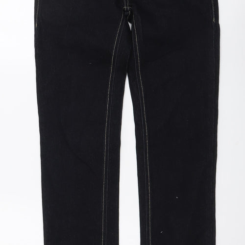 Kakasso Womens Blue Cotton Skinny Jeans Size 26 in L28 in Regular Button