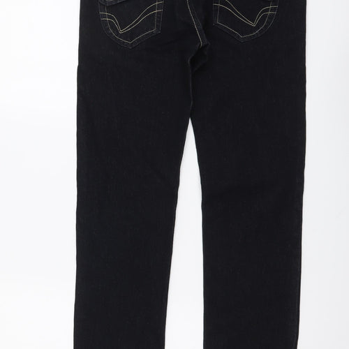 Kakasso Womens Blue Cotton Skinny Jeans Size 26 in L28 in Regular Button