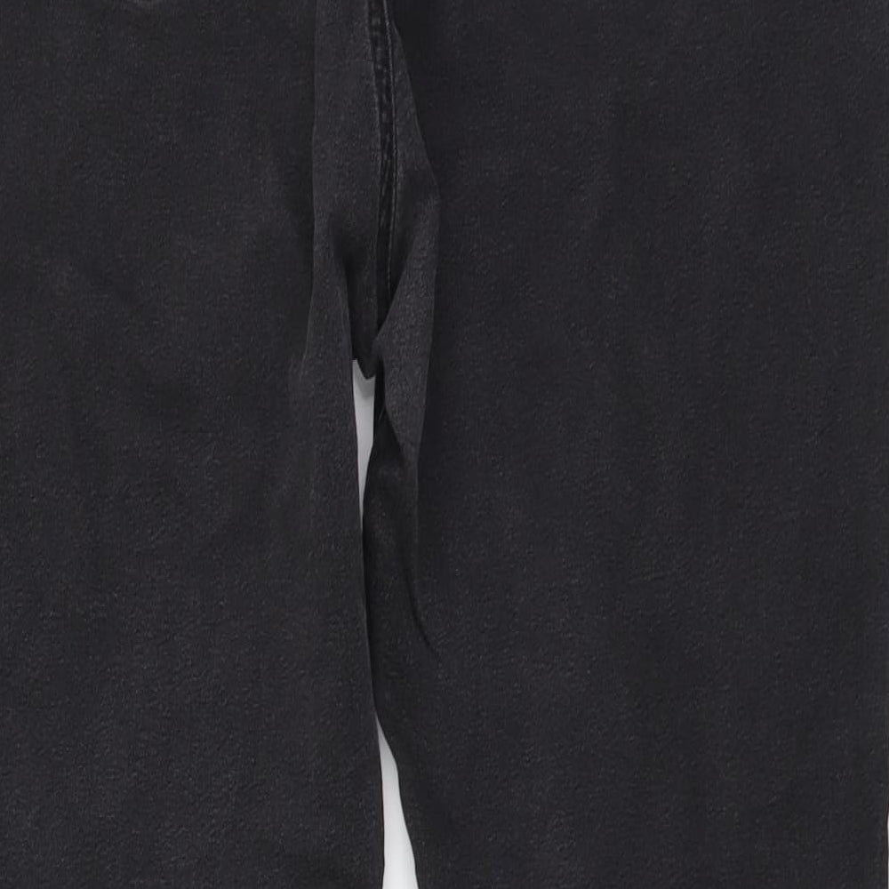 Marks and Spencer Womens Grey Cotton Jegging Leggings Size 18 L25 in