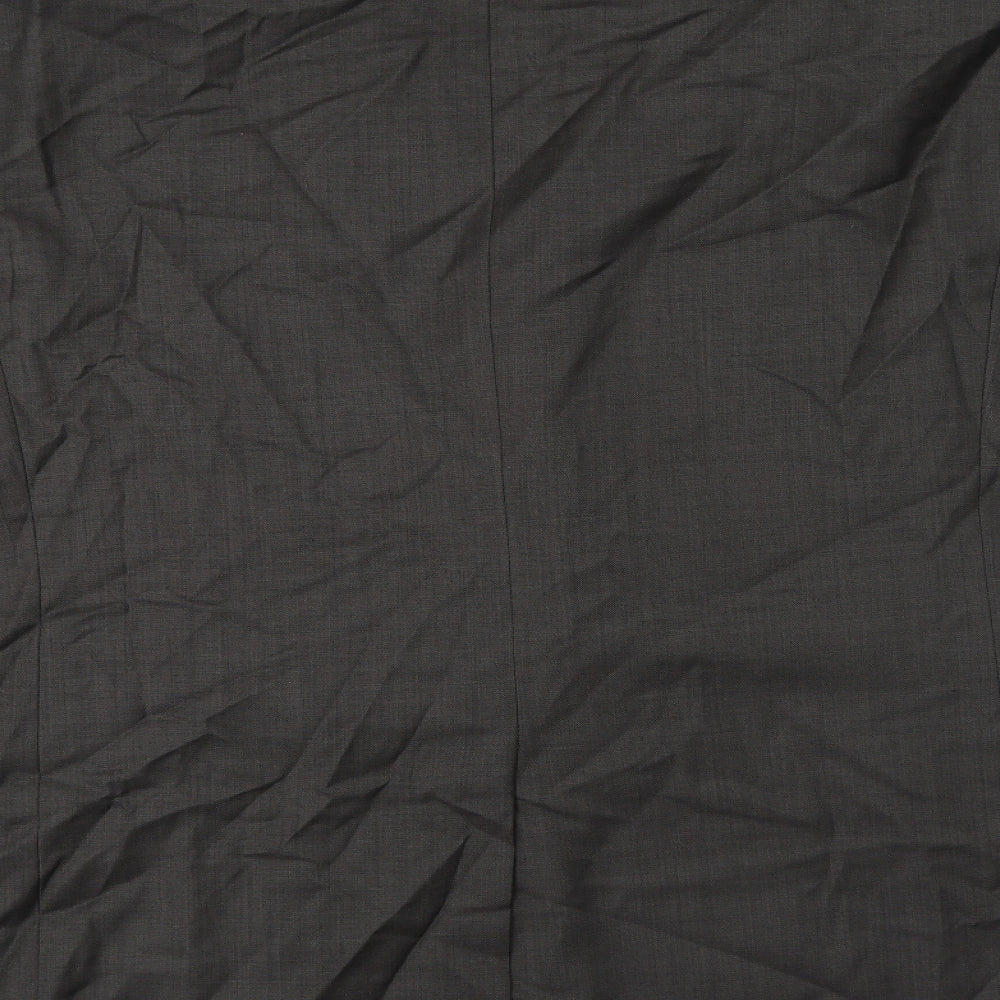 Marks and Spencer Mens Grey Wool Jacket Blazer Size 50