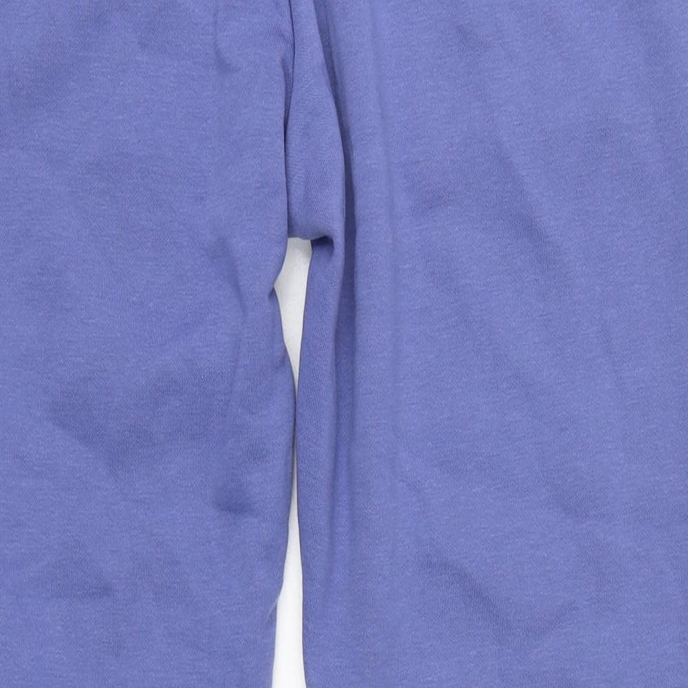 Primark Womens Blue Polyester Sweatpants Trousers Size M L27 in Regular Drawstring