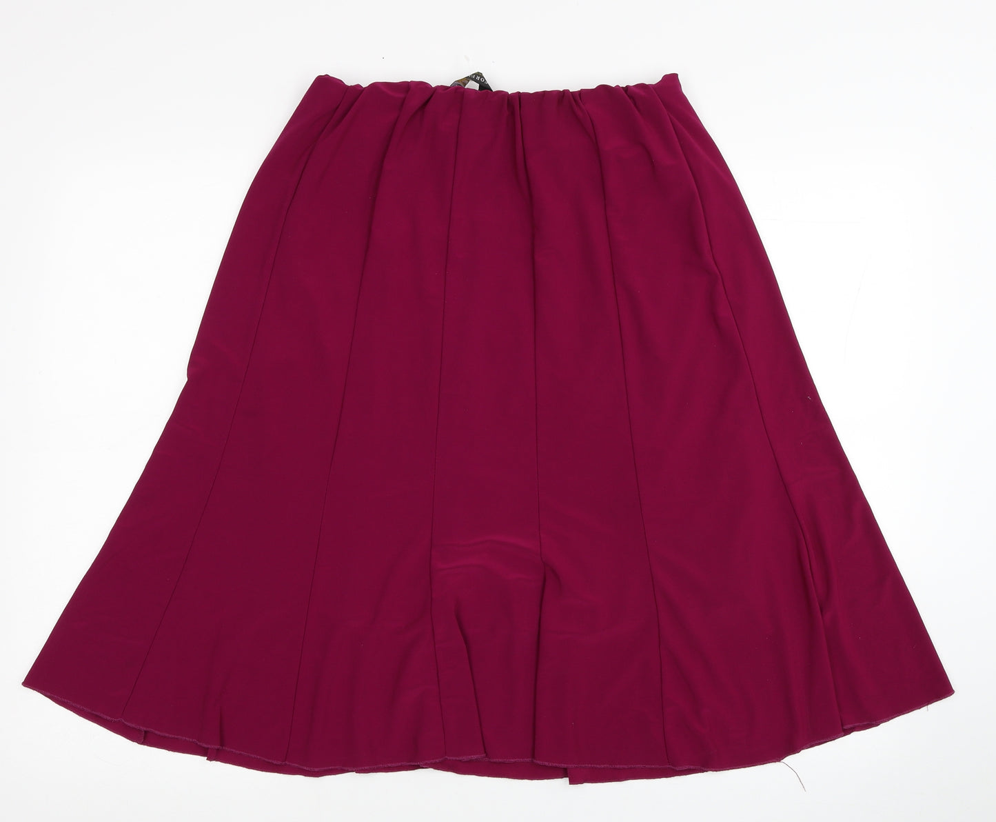 Michael Gold Womens Purple Polyester Pleated Skirt Size M - Forever