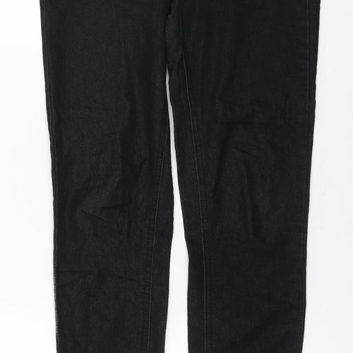 Denim & Co. Womens Black Cotton Jegging Jeans Size 8 L31 in Regular