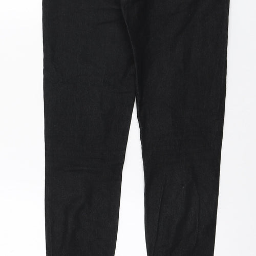 Denim & Co. Womens Black Cotton Jegging Jeans Size 8 L31 in Regular