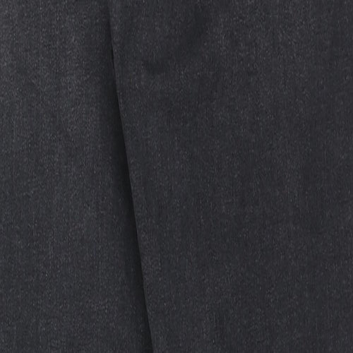 Topshop Womens Black Cotton Skinny Jeans Size 28 in L32 in Regular Zip