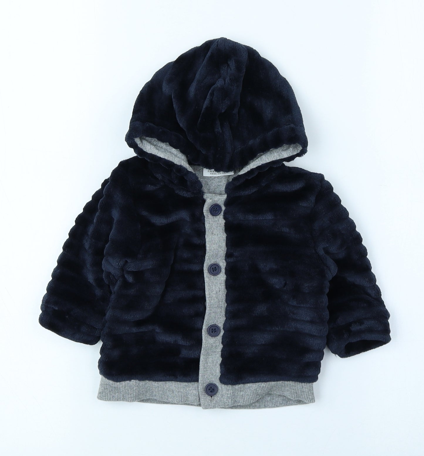 NEXT Blue Jacket Size 0-3 Months Button