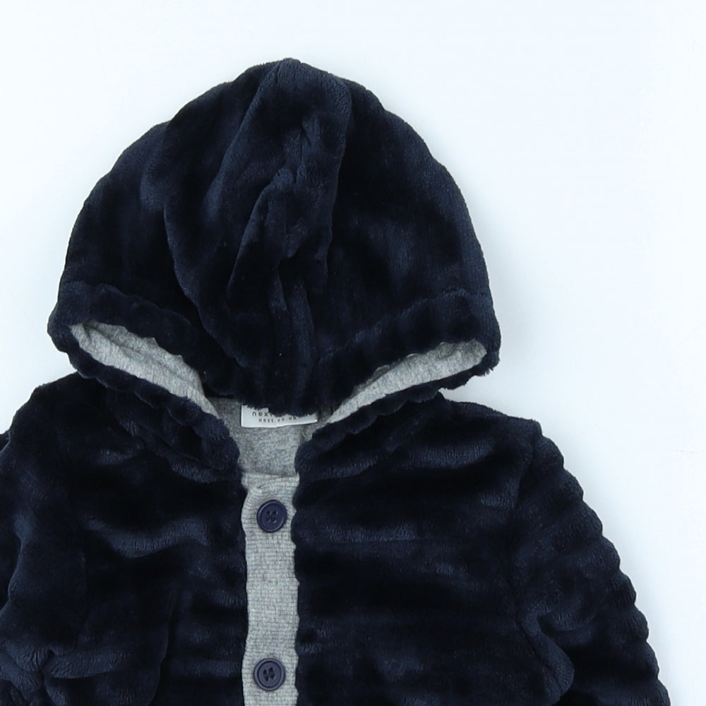 NEXT Blue Jacket Size 0-3 Months Button