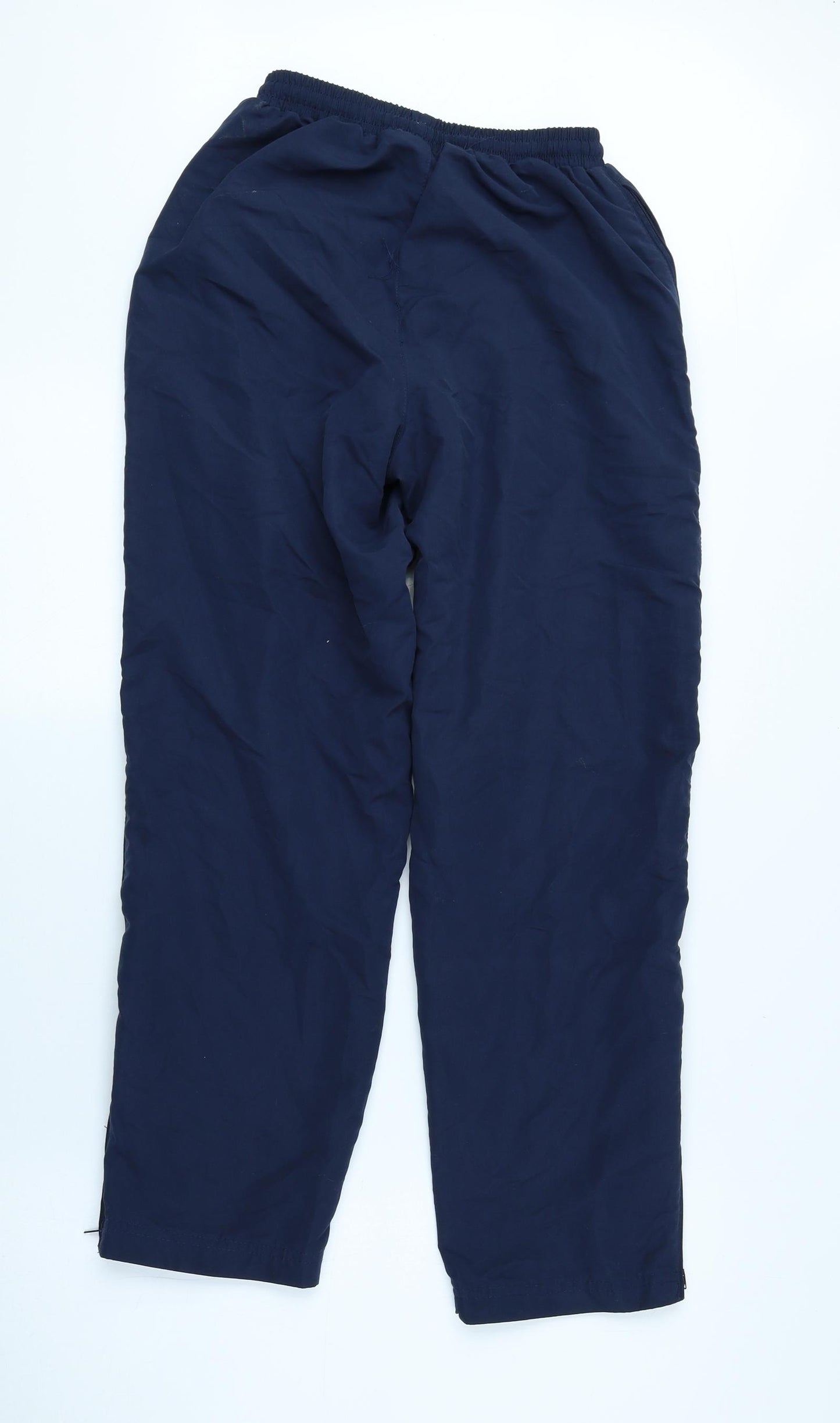 Slazenger Boys Blue Polyester Jogger Trousers Size 11-12 Years Regular Pullover