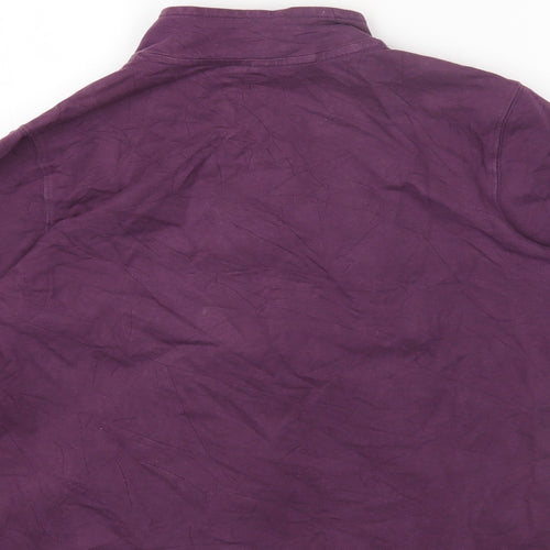 Marks and Spencer Womens Purple Jacket Size 16 Zip