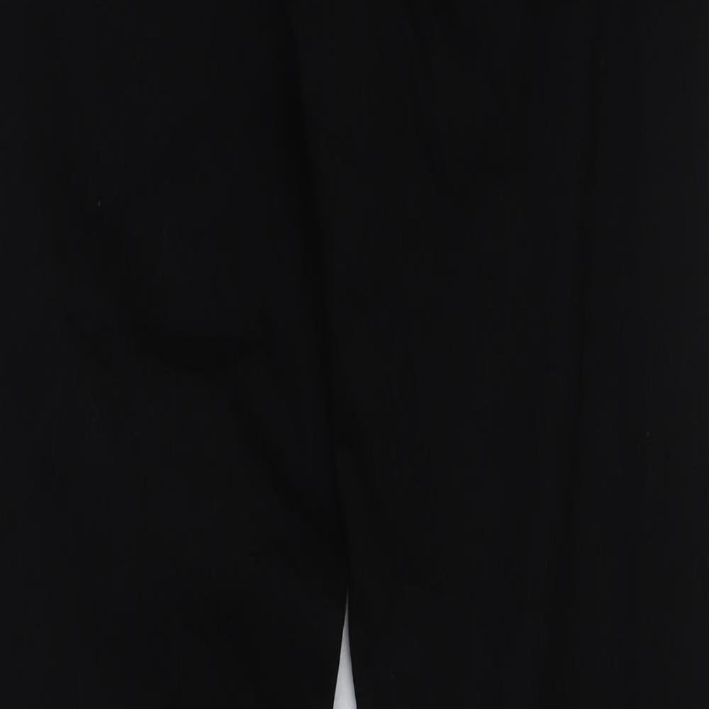 Marks and Spencer Womens Black Cotton Skinny Jeans Size 6 L30 in Regular Button