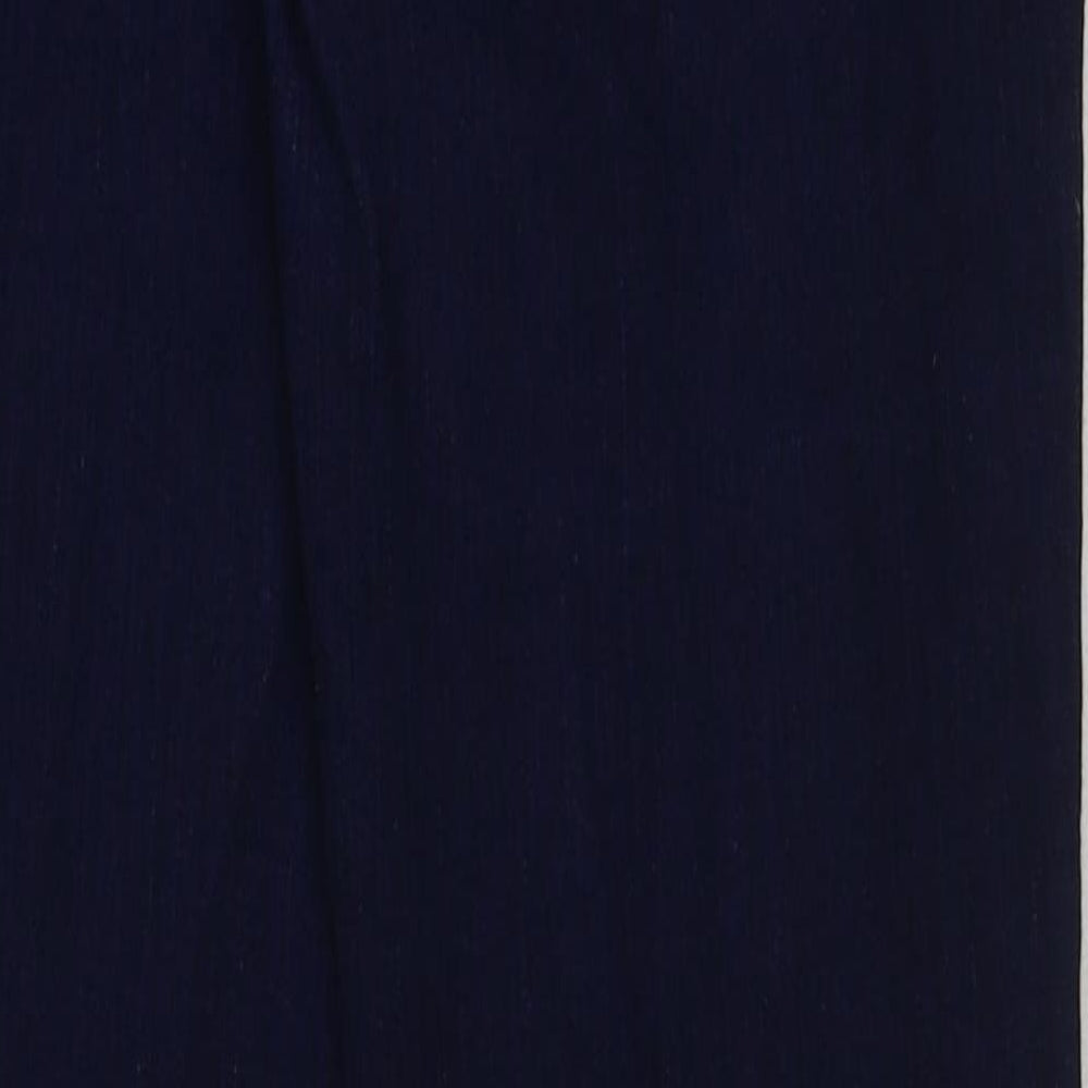 Signature by Levi Strauss & Co. Mens Blue Cotton Straight Jeans Size 28 in L29 in Regular Button
