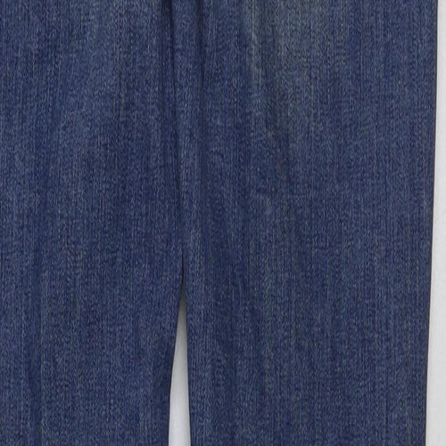 &denim Womens Blue Cotton Skinny Jeans Size 28 in L32 in Regular Button