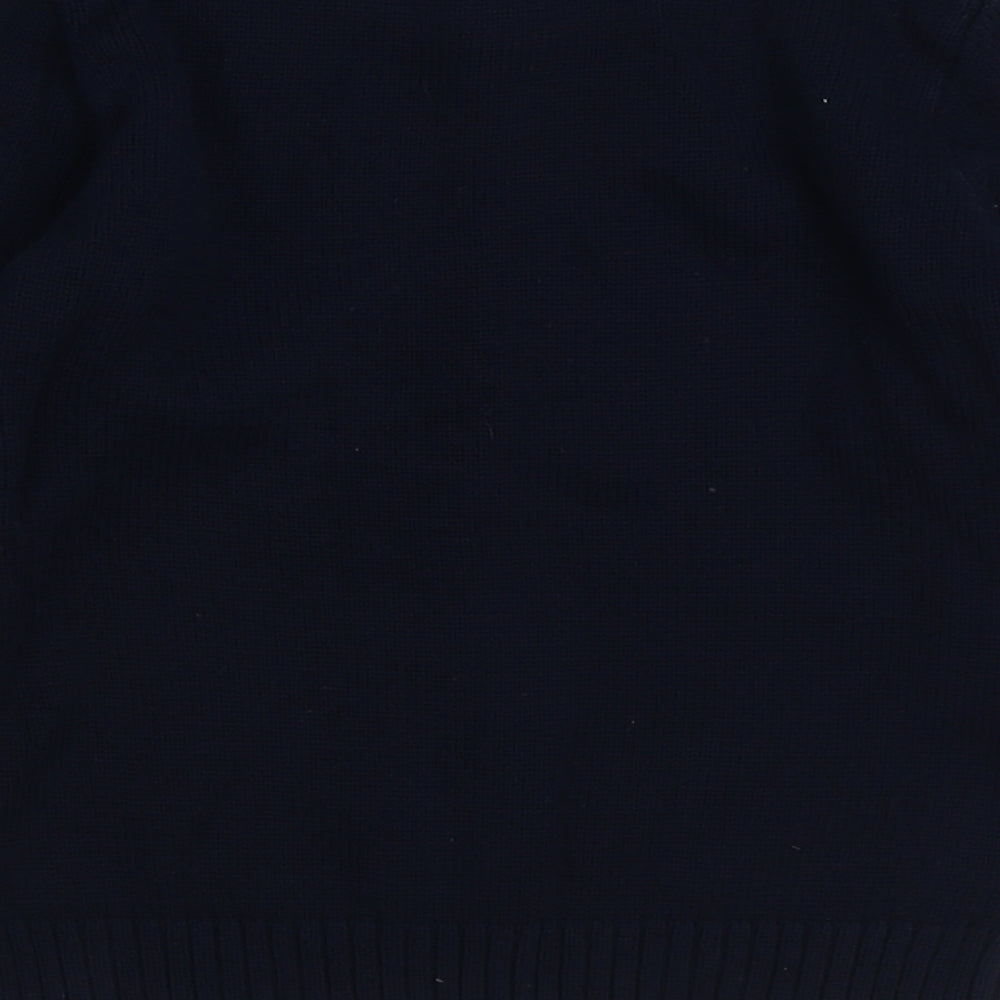 Nutmeg Boys Multicoloured Round Neck Geometric Cotton Pullover Jumper Size 3-4 Years Pullover - Dinosaur print