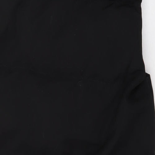 Orcelly Fashion Womens Black Gilet Coat Size L Zip