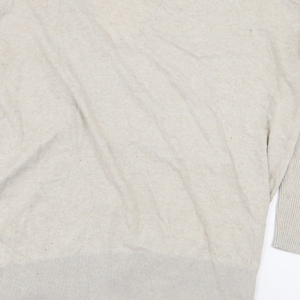 Mint Velvet Womens Grey Cotton Full Zip Sweatshirt Size XS Zip