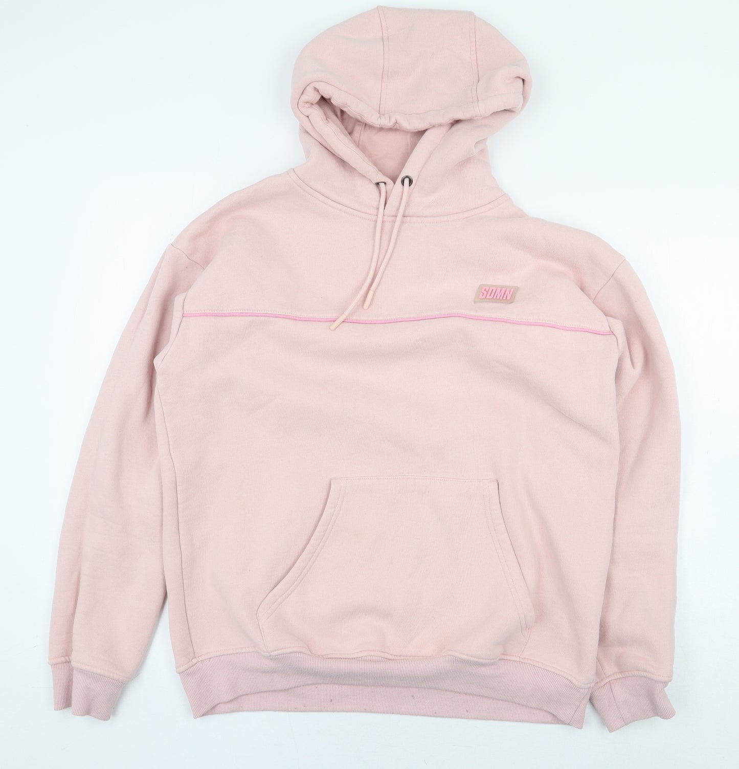 Sidemen Womens Pink Cotton Pullover Hoodie Size L Pullover - The Sidemen