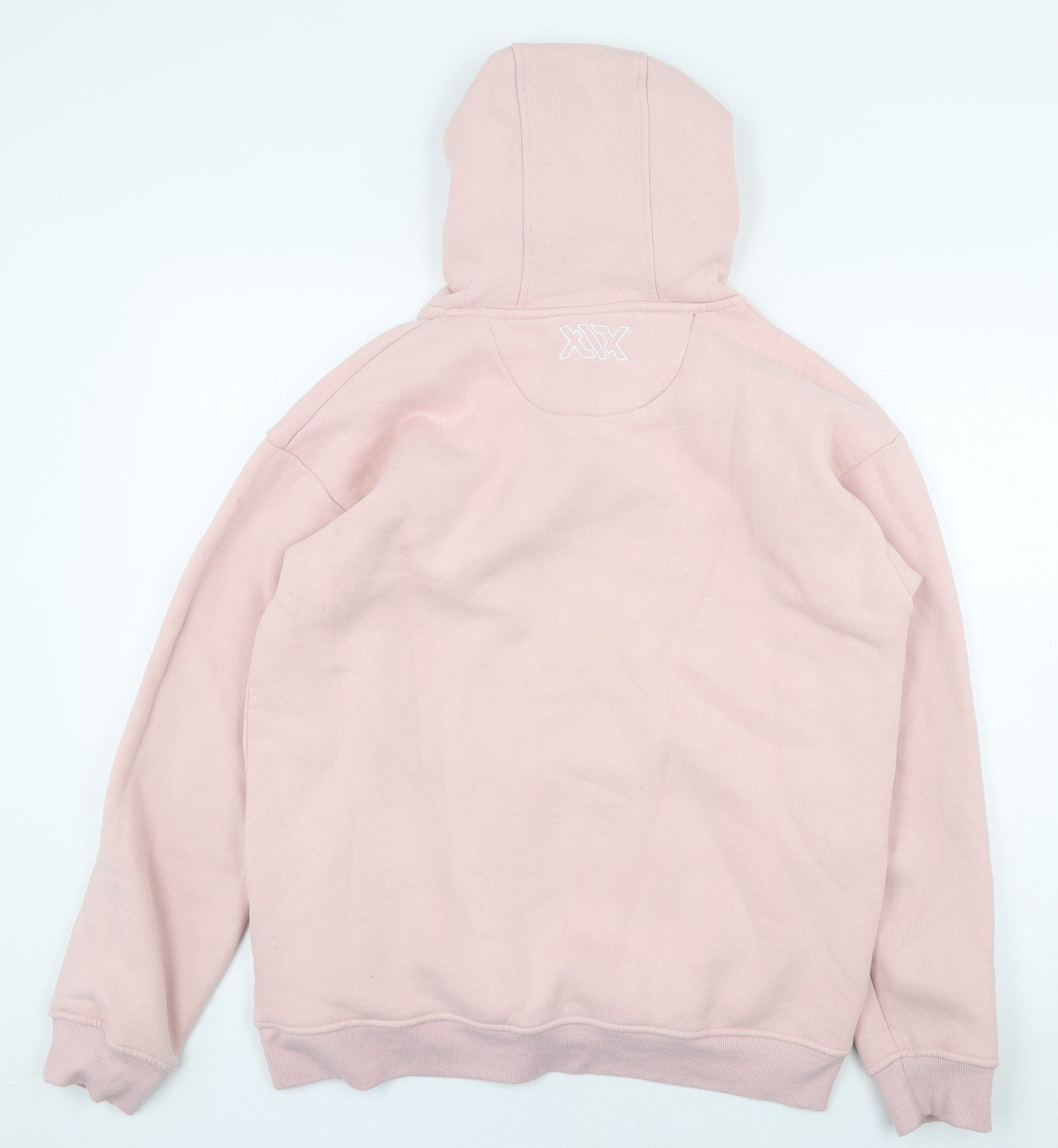 Sidemen Womens Pink Cotton Pullover Hoodie Size L Pullover - The Sidemen
