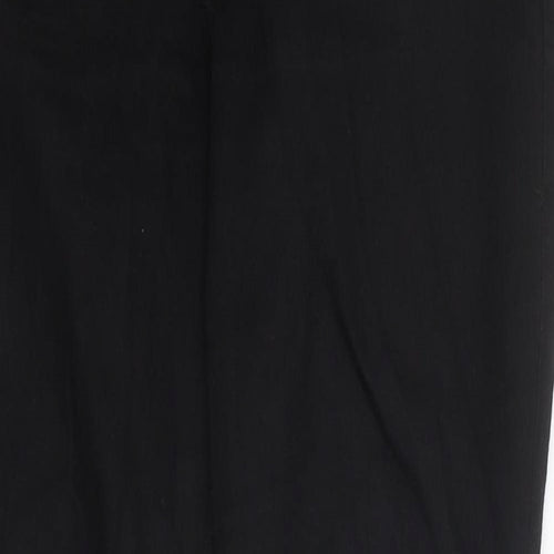 Preworn Womens Black 100% Cotton Skinny Jeans Size 30 in L29 in Regular Zip