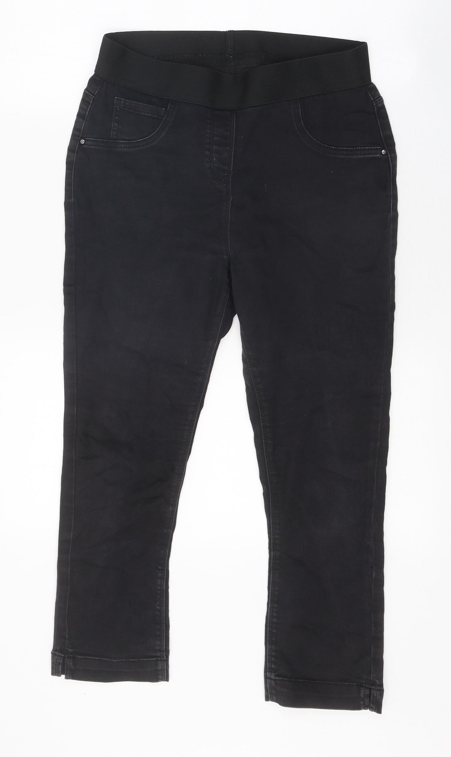 George Womens Black 100% Cotton Jegging Jeans Size 12 Regular