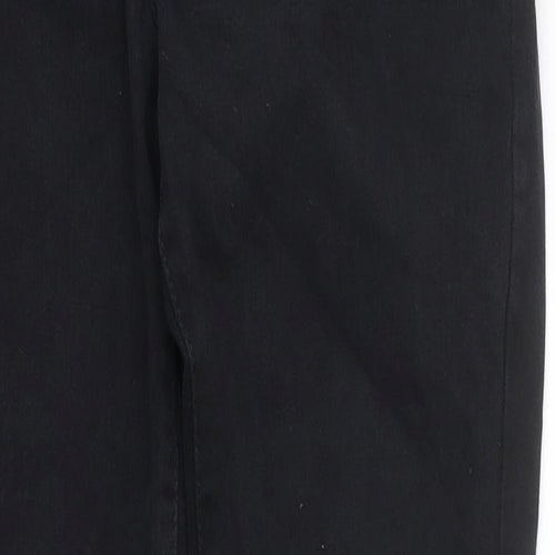 Preworn Mens Black Cotton Skinny Jeans Size 30 in L26 in Regular Zip