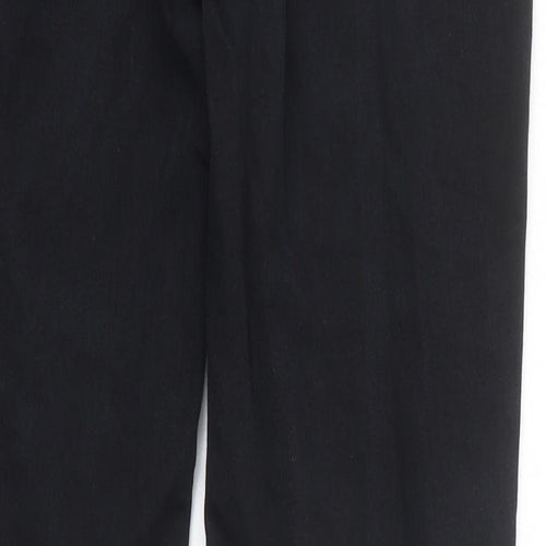 Preworn Mens Black Cotton Skinny Jeans Size 30 in L26 in Regular Zip