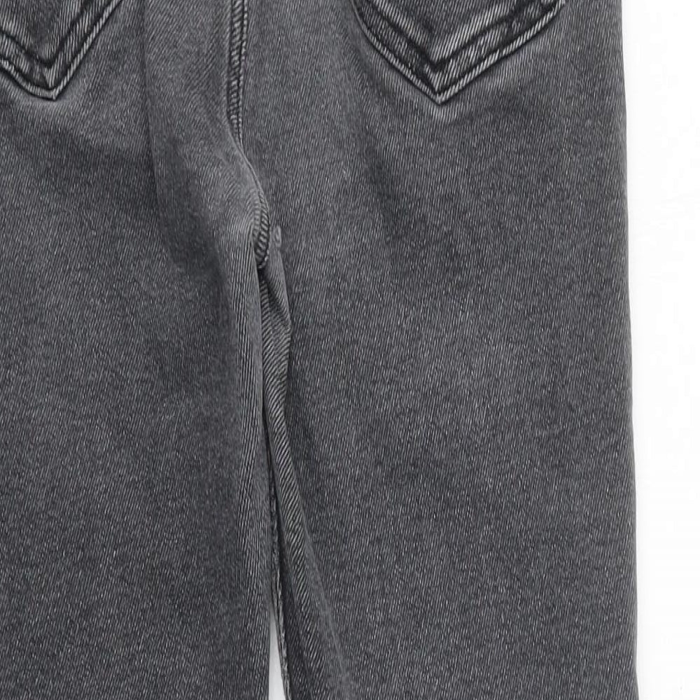 River Island Womens Black Elastane Skinny Jeans Size 12 L25 in Regular Zip