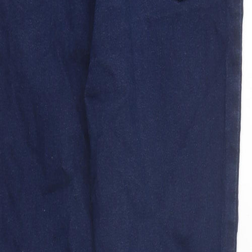 Marks and Spencer Womens Blue 100% Cotton Jegging Jeans Size 8 L27 in Regular