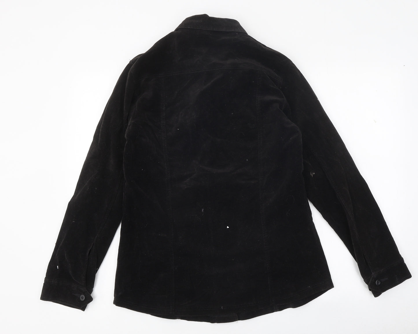 Marks and Spencer Womens Brown Jacket Size 12 Button