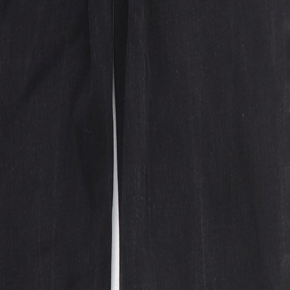 Amazing Women Womens Black 100% Cotton Skinny Jeans Size 10 L31 in Regular Zip