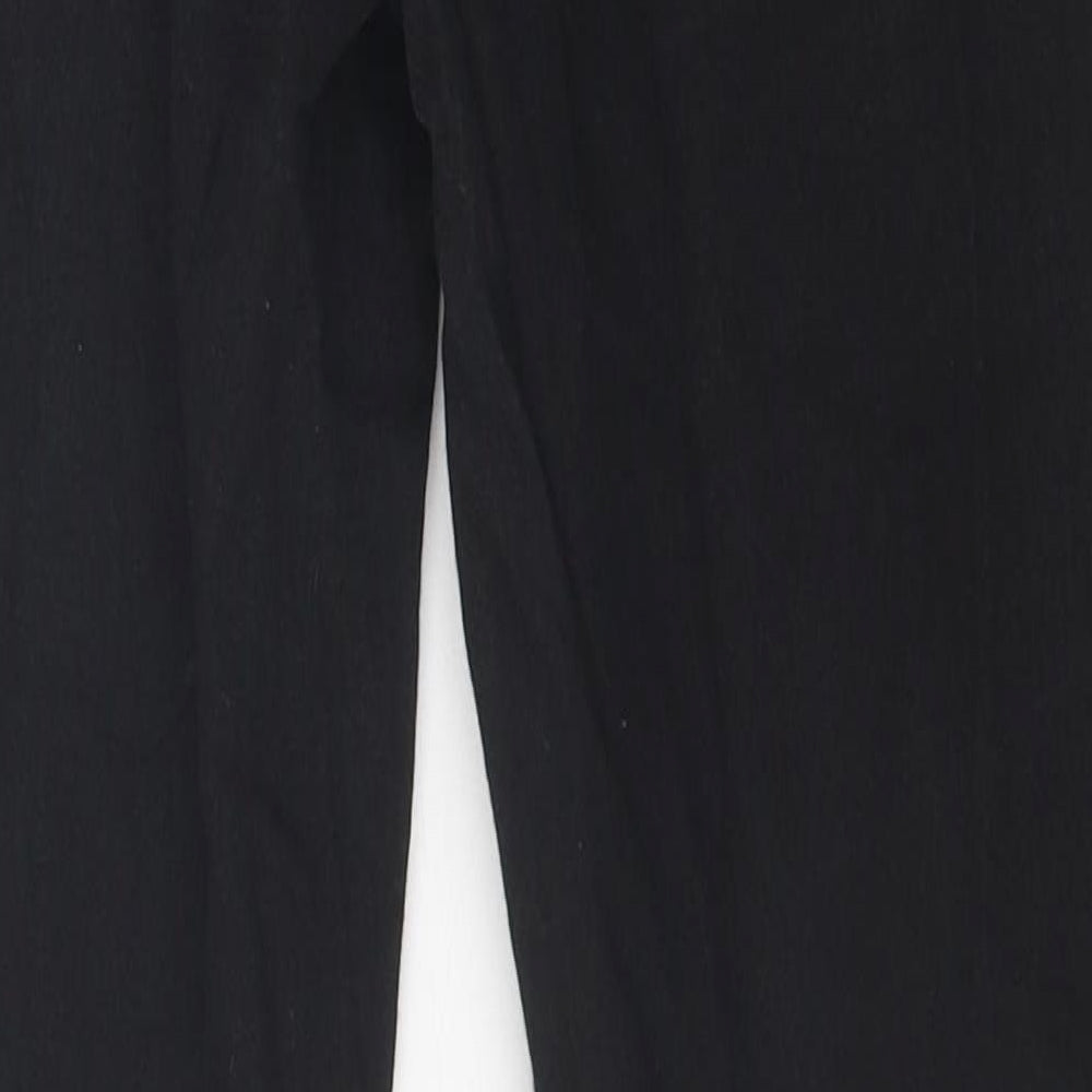 Divided Womens Black 100% Cotton Skinny Jeans Size 16 L28 in Regular Zip