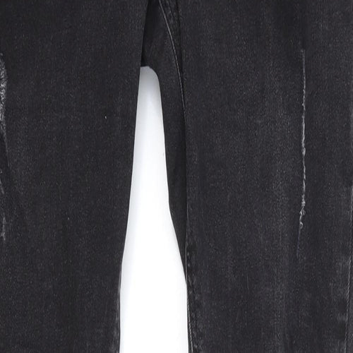 ASOS Mens Black Polyester Skinny Jeans Size 29 in L29 in Regular Zip